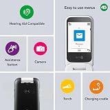 Doro 6880 4G Unlocked Flip Phone Seniors Talking Keys External Display UK Irish view 3