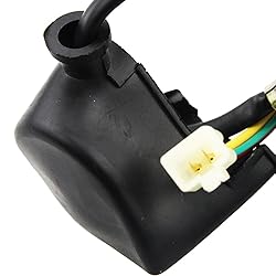 GOOFIT 2 Pin Starter Solenoid Relay Replacement for
