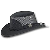 Barmah Hats Foldaway Cattle Suede Cooler Leather Hat - Item 1064