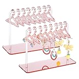 PH PandaHall 2 Sets Acrylic Earring Holder, Coat
