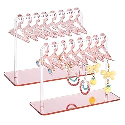 PH PandaHall 2 Sets Acrylic Earring Holder, Coat