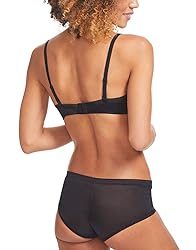 Gossard Women's Glossies Sheer Moulded Bra, Black