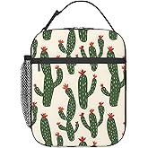 SIUKUS Insulated Lunch Box for Kids Boys Girls, Reusable Lunch Bag for School, Office, Work, Picnic, Travel, Desert Cactus Lunch Box