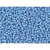 11/0 Toho Japanese Seed Beads - Blue Aqua Opaque #43 (28g Tube)