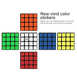 D-FantiX Qiyi Qiyuan W 4x4 Speed Cube 4x4x4 Magic