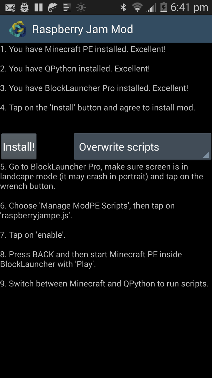 Raspberry Jam Mod Amazon Com Appstore For Android