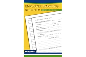 Employee Warning Notice Form, Employee Write-Up Form For Organizations To Track Detailed Information About Violations and Nec