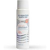 Seaweed Bath Co. Heat Care Conditioner, Lime Papaya Scent, 12 Ounce, Sustainably Harvested Seaweed, Sea Buckthorn, Kakadu Plum, For Heat Damaged Hair