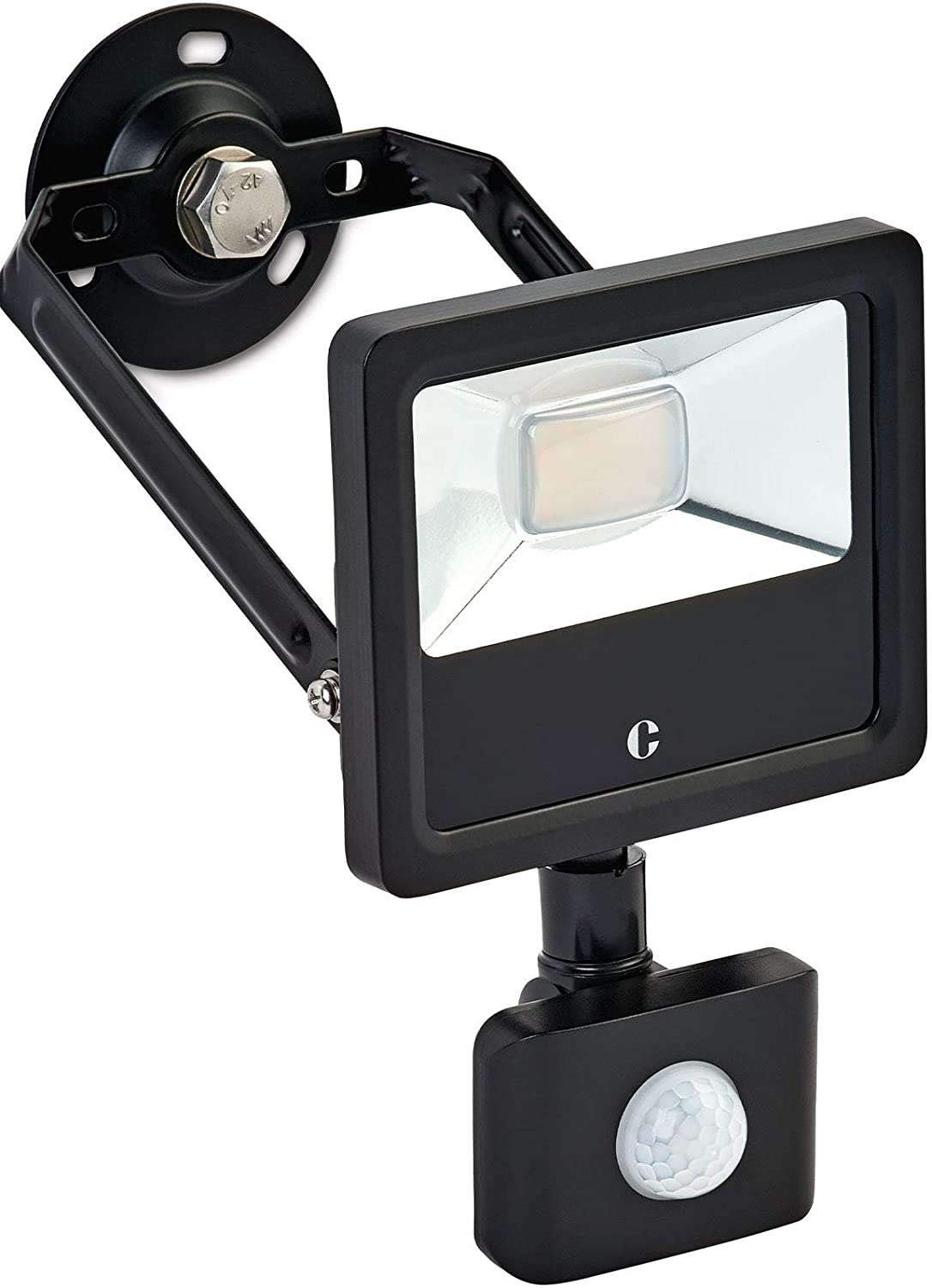Collingwood FLOODLIGHT Spotlight 50W with OR Without PIR FL05. Colour SWITCHABLE 3000K, 4000K OR 6500K (Non PIR FL05BXCS) (with PIR FL05BPCS)