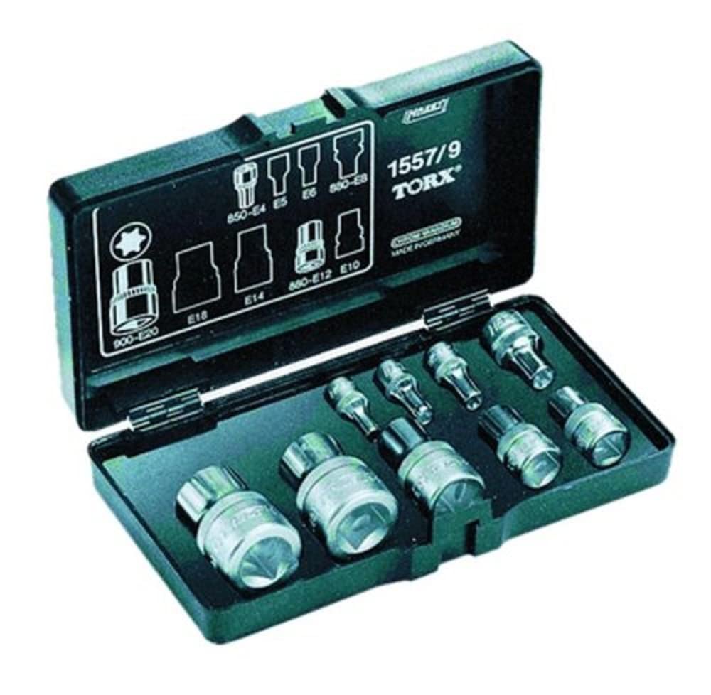 Hazet 1557/9 Torx Screw Driving Tool Set