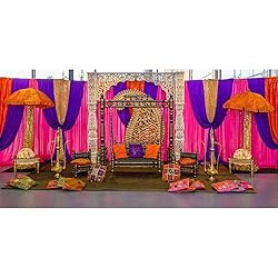 CSFOTO 20x10ft Diwali Backdrop Traditional Indian