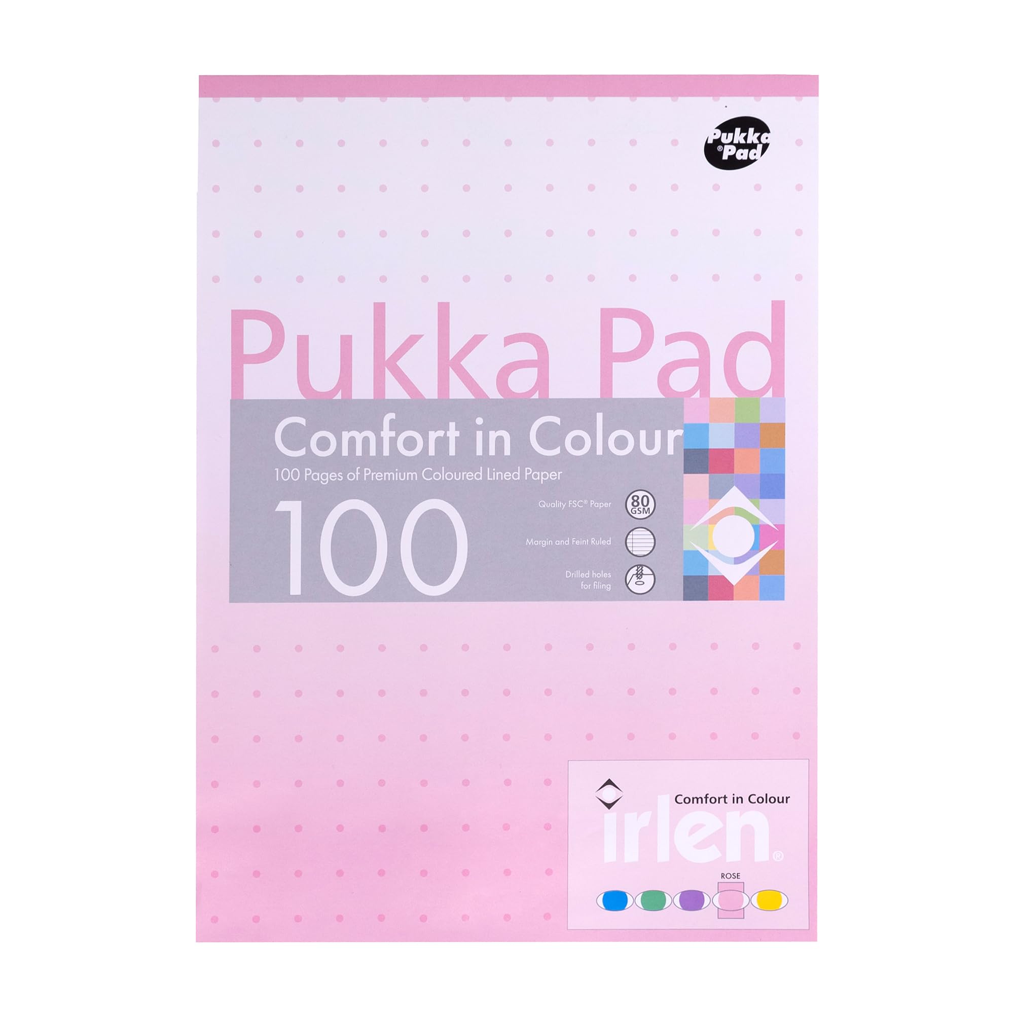 Pukka A4 Refill Pad Rose - 6 Pack