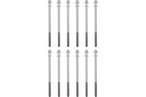 ES72212 Engine Cylinder Head Bolts Kit 12 Pcs Compatible with Subaru Saab Vehicle 1990-2012 Legacy 1993-2011 Impreza 1999-201
