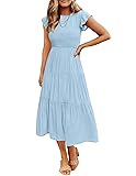 ZESICA Women's 2025 Summer Casual Flutter Short