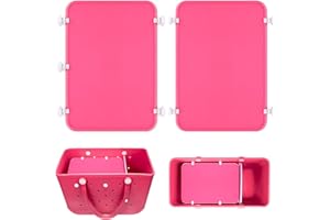 FIHCH Divider Tray for Bogg Bag Original Accessories for Bogg Bags X Large Beach Bag Accessories Suitable for Bogg Bag and Divide Space Pink，2PCS