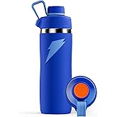 Gatorade 'Overtime' 32oz Stainless Steel Water Bottle, Twist Cap, Royal Blue