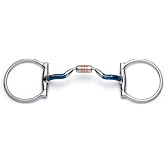 Cavalon D-Ring Low Port Capsule Sweet Iron Snaffle Bit