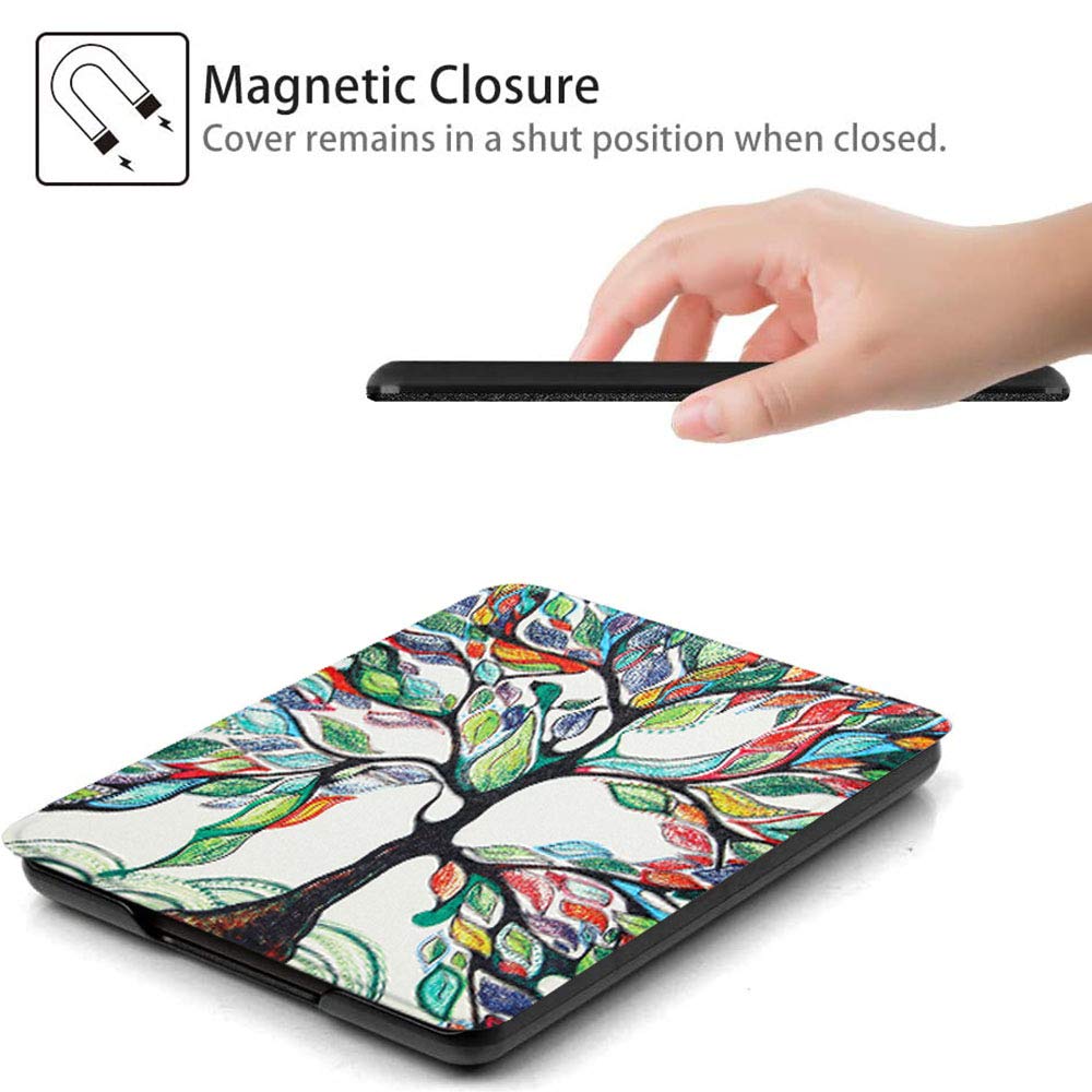 SCSVPN Case for Kindle 10th Generation - 2019 Release(Model No.: J9G29R) - Slim Premium PU Leather Smart 6‘’ Cover with Hand Strap, Auto Sleep/Wake - [NOT Fit Kindle Paperwhite or Kindle Oasis]