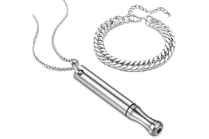 Botanheiros Breathing Necklace Anxiety Quit Smoking Necklace Mindful Anxiety Relief Serves as a Tool for Meditation Stress Panic Attacks