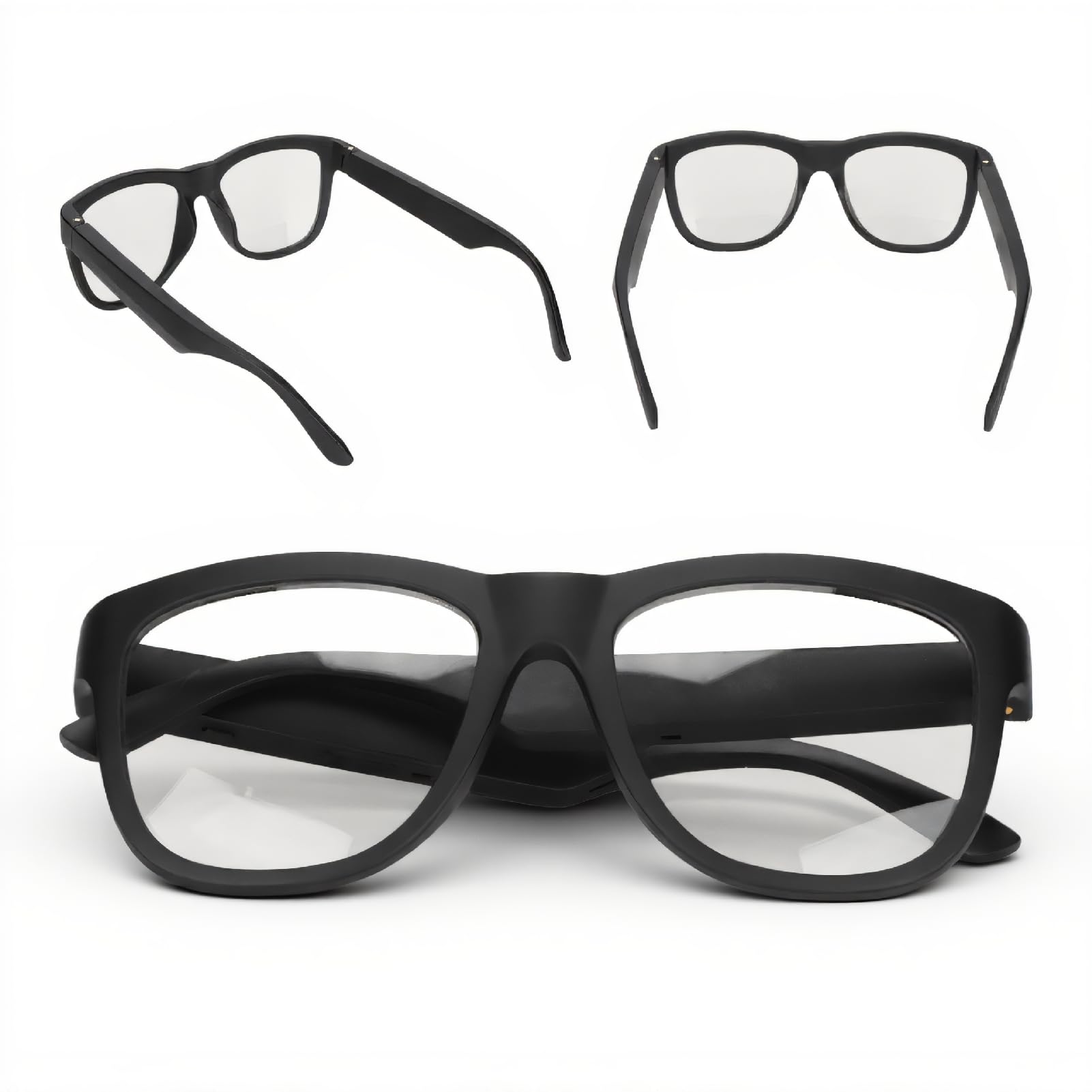 Bluetooth Smart Glasses, Audio Sunglasses Voice Control And Open Ear Design, Built In Mic And Speaker Convenient Hands Free Call, Multifunctional Wireless Bluetooth Glasses for Women Men