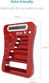 DLYFULL Universal Battery Tester with LCD AA AAA C D 9V CR2032 CR123A CR2 view 7
