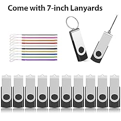 AreTop 4GB USB 2.0 Flash Drive 20 Bulk, Pen Drive
