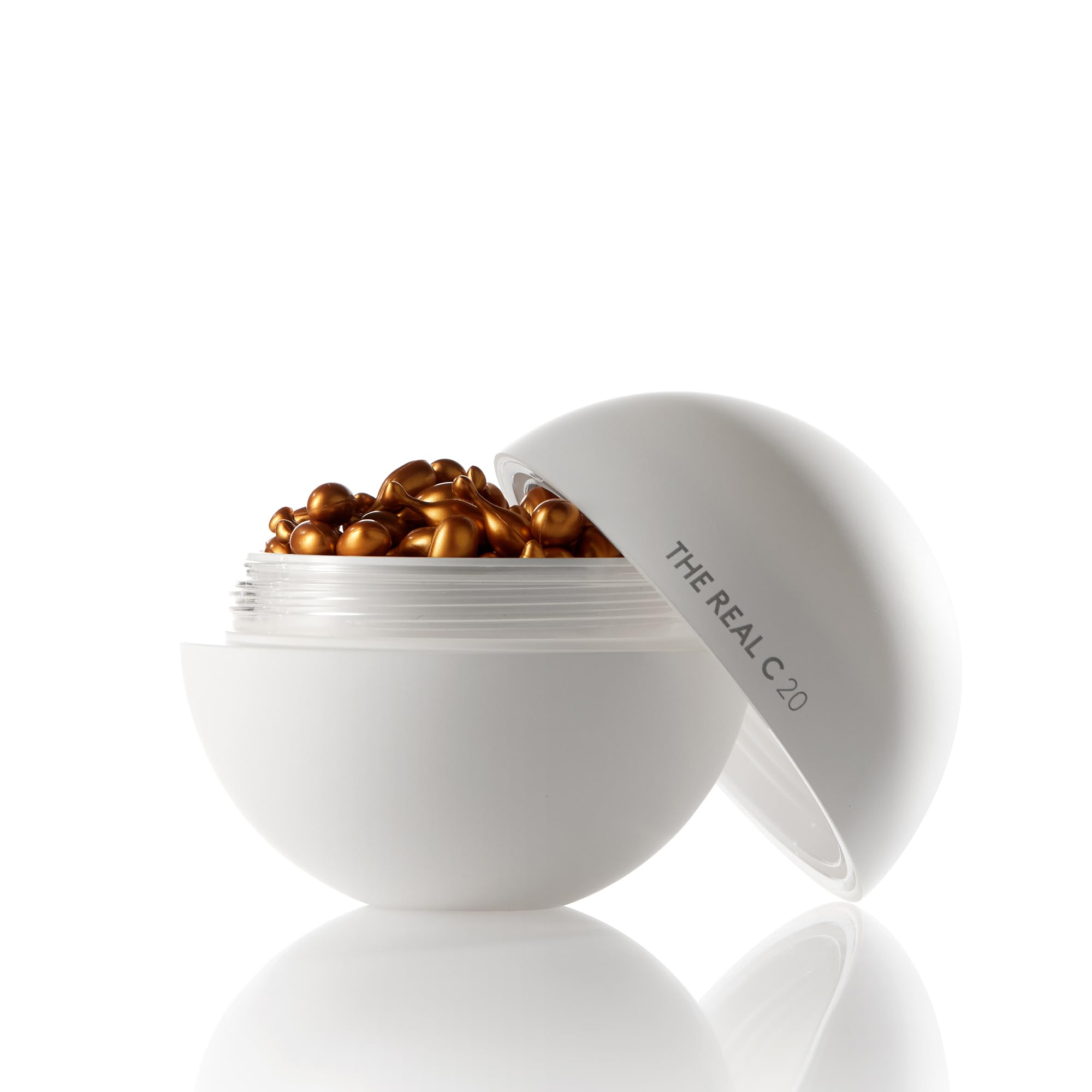 COCUNAT | The Real C 60 Days | Pure 20% Vitamin C to provide brightness, elasticity, reduce wrinkles | Anti-aging | Firmness | Proven results |Ascorbic Acid | 60 pearls 19.4ml - Packaging May Vary