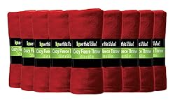 Imperial Home 24 Pack Wholesale Soft Cozy Fleece