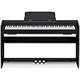Casio Privia PX-770 – 88-Key Weighted Console Digital Piano | Tri-Sensor II Scaled Hammer Action Keys | AiR Sound Source, 19 Tones, Concert Play, 16W Stereo Speakers, USB-MIDI | Elegant Black Cabinet