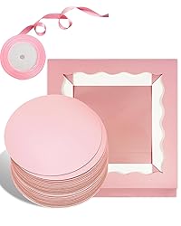 Bakepacker Matte Pink 12x12x8 Inches 36-Packs Cake