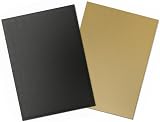 Dragon Shield Matte Dual Black & Gold Sleeves - 100 standard size view 4