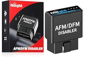 Nilight AFM Disabler Active Fuel Management Delete AFM/DFM Disabler for 5.3 Silverado Chevy 2010-2018 GMC Sierra Yukon Tahoe Avalanche Cadillac Escalade V6 & V8 Engine 3.6L 5.3L 6.0L 6.2L Vehicle Blue