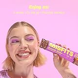 Misfits Brownie Batter Vegan Protein Bars Pack of 15, 14g Protein, Low Sugar view 3