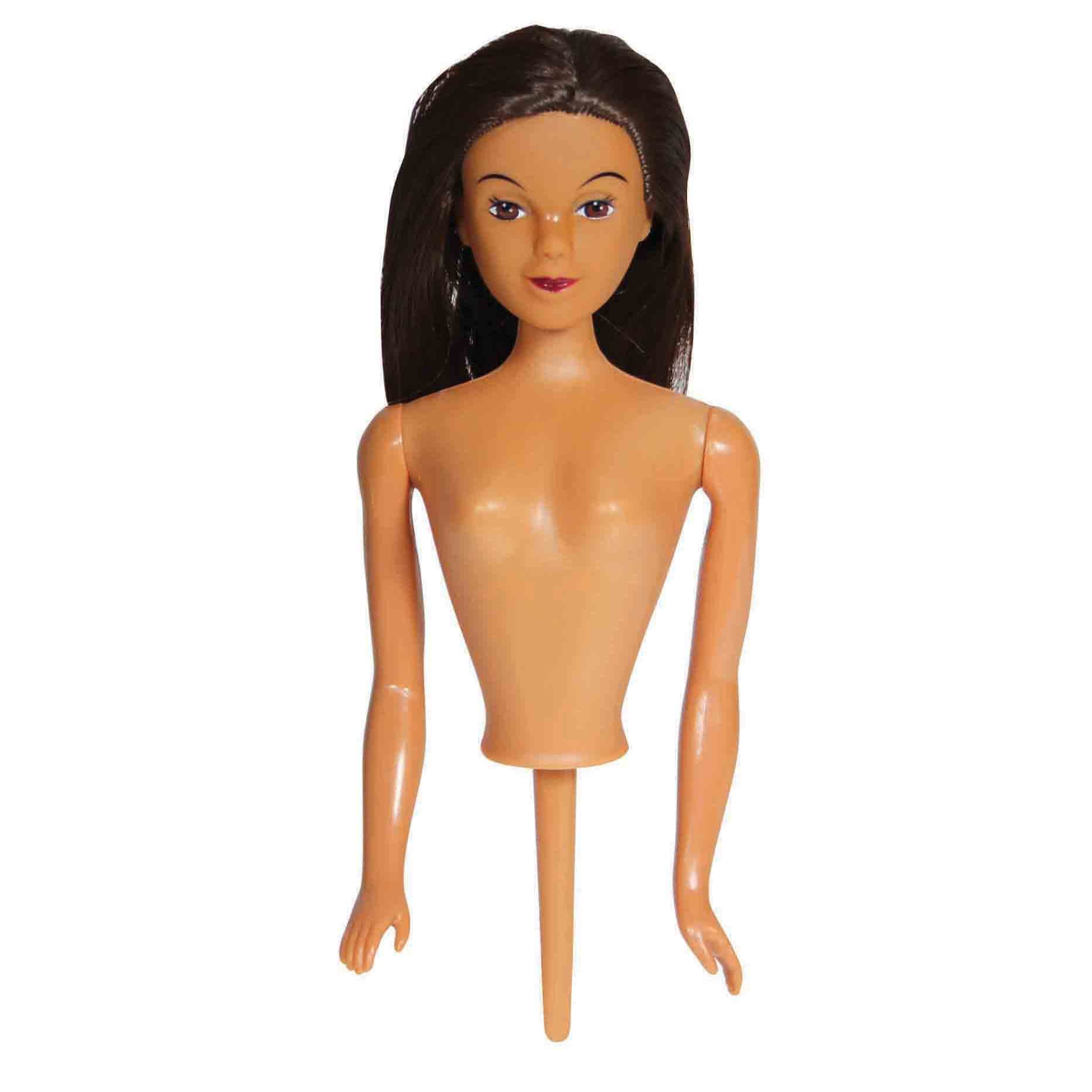 PME Doll Cake Pick Emily, Black Hair,6.5 x 4 x 17.8 cm
