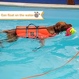 Vivifying Long Dog Lead 10M Reflective Floating with Soft Handle Orange view 7