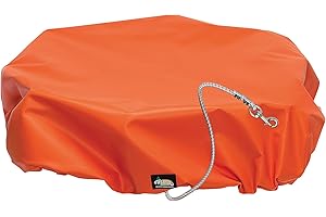 Weaver Arborist Vinyl Bucket Cover with Bungee Strap, Fits Standard One or Two Man Buckets, Debris Protection Cover, Bucket T