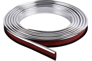 EVERDIJ U-Shape Edge Banding, 16.4FT Veneer Edge Banding, PVC Self Adhesiv Furniture Corner Edge Strip Countertop Table Cabinets Chairs Shelves Restoration