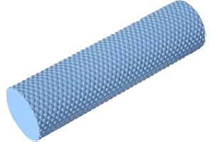 12 Inch EVA Foam Roller for Back, Yoga & Balance Exercises – High-Density Massage Roller for Pain Relief, Fitness Recovery Ba