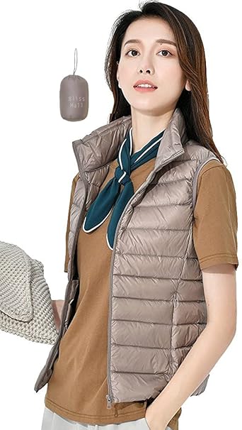 Amazon Bliss ダウンベスト レディース ライト 軽量 防寒 ウルトラライト ダウン ベスト 楽しく選べる全14パターン 4 ベスト 通販