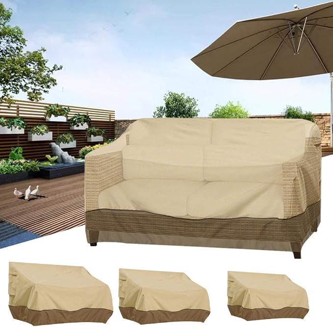 Housse Imperméable Pour Chaise Pliante De Jardin - Protection Contre Pluie, Poussière, UV - 3