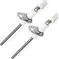 BlueStars 2 Packs 025-37499-000 Gas Furnace Flame Sensor Compatible with York Luxaire Coleman Gas Furnace Replacement part fo