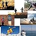 ACBungji 9PCS Multifunction Magic Motorcycle Outdoor Sport Seamless Colorful Tube Half Face Wrap Headband Scarf
