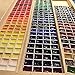 48pcs Empty Half Pans Kits with Magnets - White Plastic Half Pan Fit for Watercolor Oils Or Acrylics Palette Travel Tins Paint Case Customizing Your Own Palette Mifuner