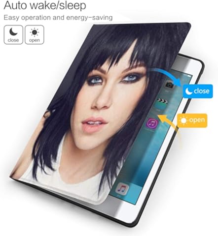 Wehoiweh Carly Rae- Jepsen Carcasa fina y ligera antiarañazos con soporte ajustable, suspensión automática, protección trasera para iPad Air3 10.5 iPad 7ª 10.2 talla única
