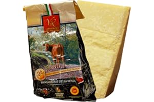 Parmigiano Reggiano PDO "VACCHE ROSSE/RED Cows" Seasoned 24/30 Months, 2.2 lbs Produced by: CONSORZIO VACCHE Rosse
