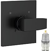 Replacement for Delta 13/14 Series Shower Handle Trim Kit with RP46074 Cartridge, Compatible with Delta R10000 Valve, Matte B