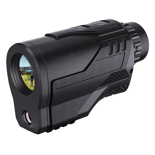 PEAKPULSE Range Finder for Hunting 2200 Yards 8X Magnification HDLCD ...