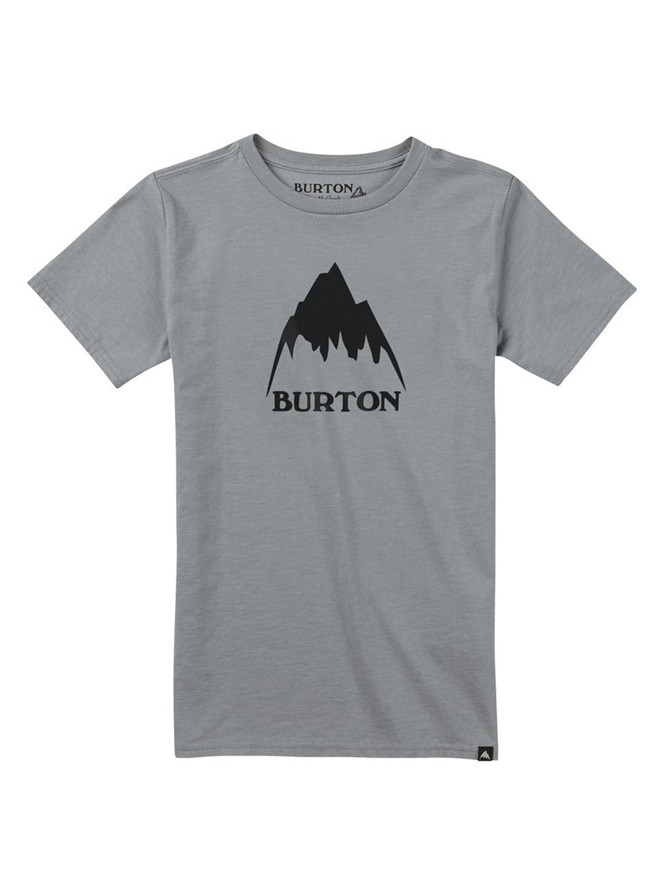 Burton Herren T-Shirt Classic Mountain High – 1er Pack, Aus Bio-Baumwolle Mit Siebdruck-Logo