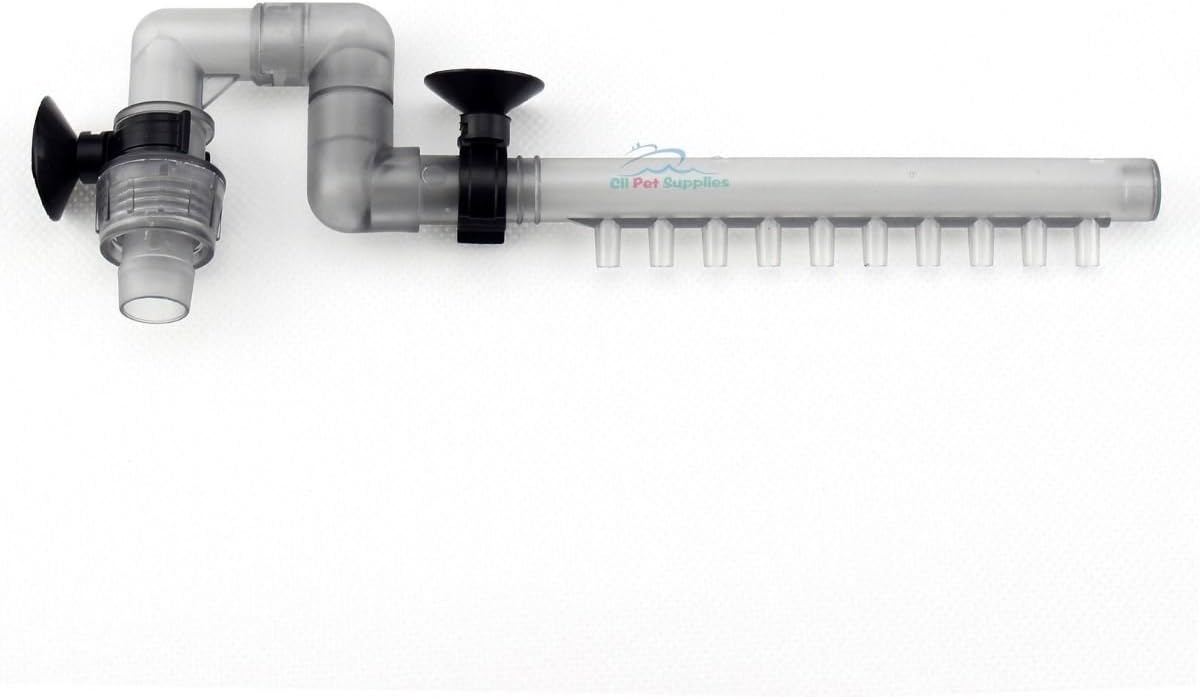 Replacement Black Output Hard Pipe for Canister Filter Hw-602b/603b