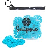 SNIPSIE Socks Holder Rings for Washing Machine - Silicone Laundry Essentials/Stocking and Sock Locks Laundry Organizer - 20 PCS (Blue)